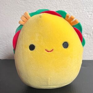 Squishmallows Yellow Taco Plush